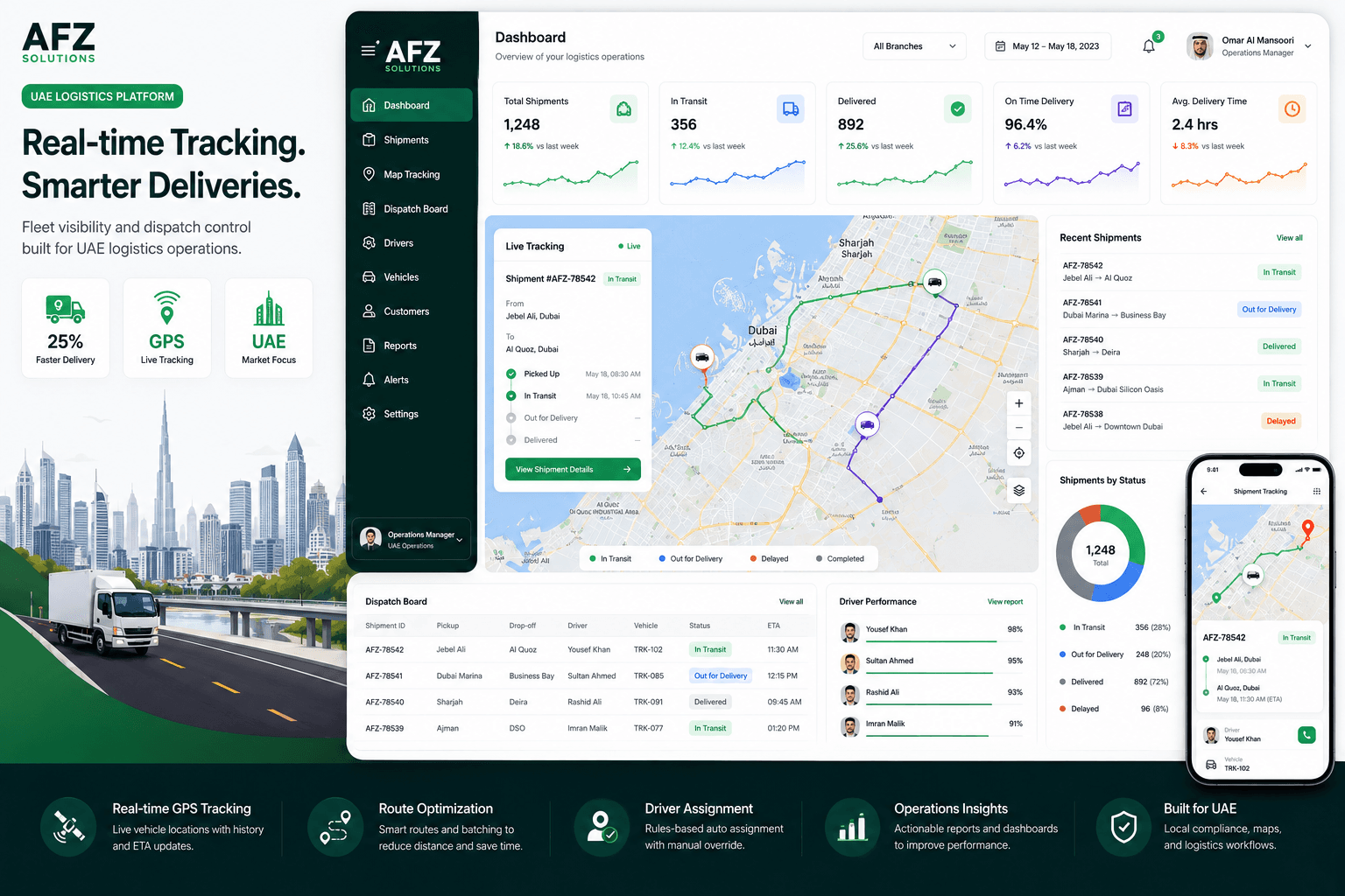 UAE Logistics Platform
